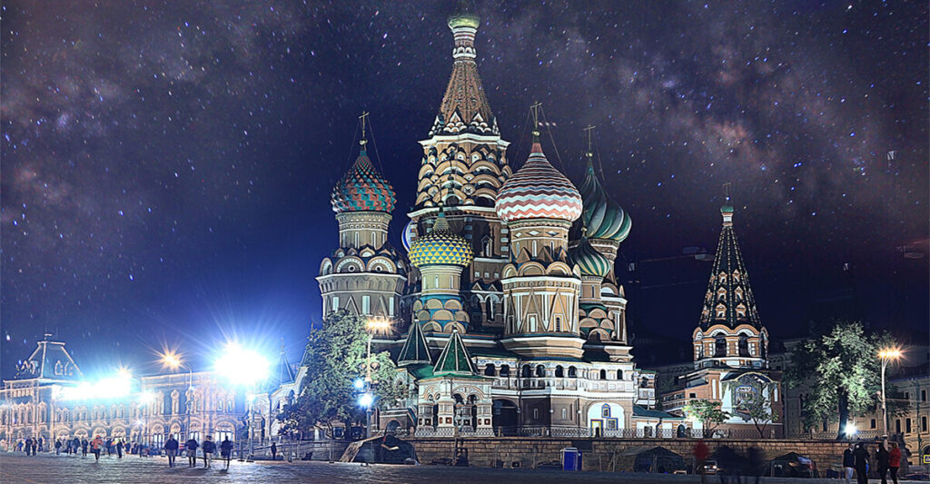 St. Basil's Cathedral in Moscow