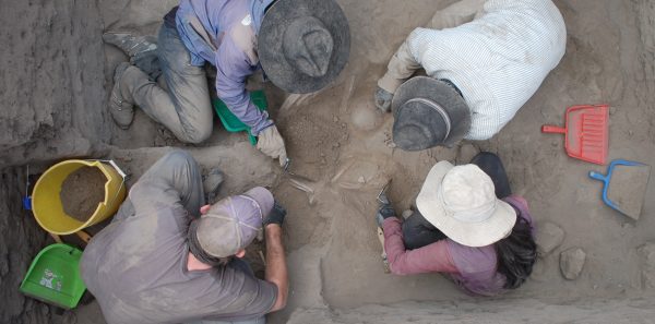 Liberal Arts students and faculty complete archeological research.