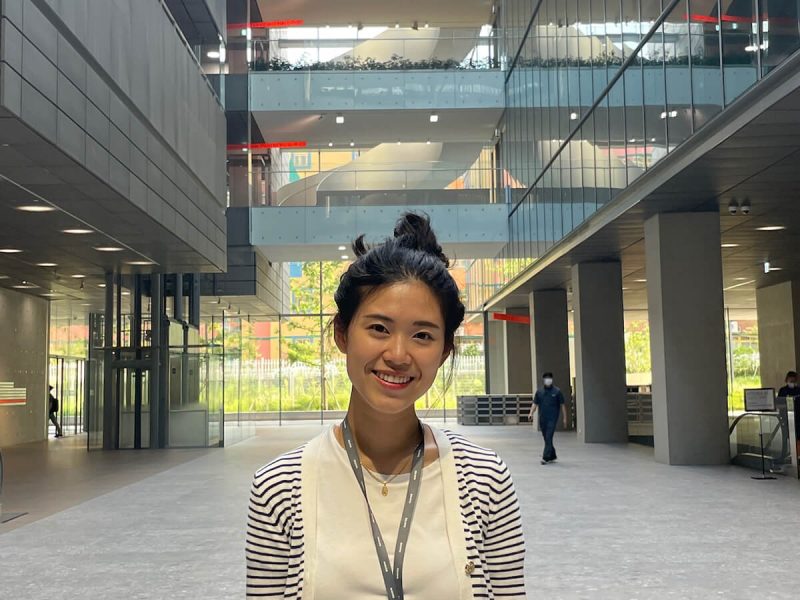 Liberal Arts alumna Stella Cho, during her summer 2022 internship at NAVER Corp.