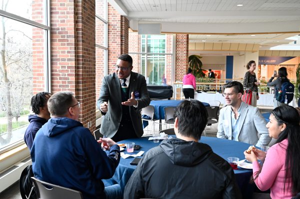 The College's First-Generation Committee planned a First Gen social mixer with faculty, staff and students in the spring semester of 2023.