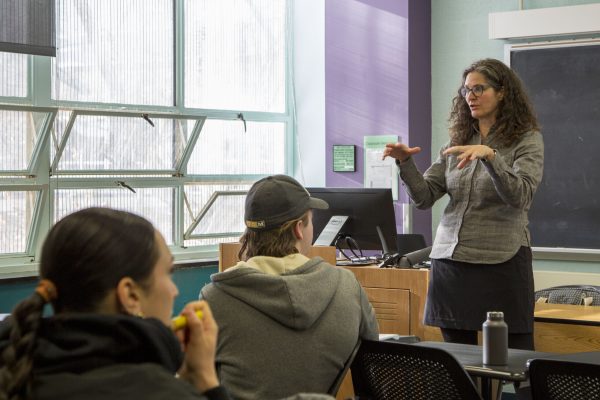 McCourtney Professor of Civic Deliberation Debbie Hawhee teaches ENGL 487W Climate Rhetoric in the fall of 2022.