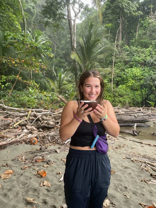 Isabella Parrillo received enrichment funding to complete primate behavior and conservation research in Costa Rica.