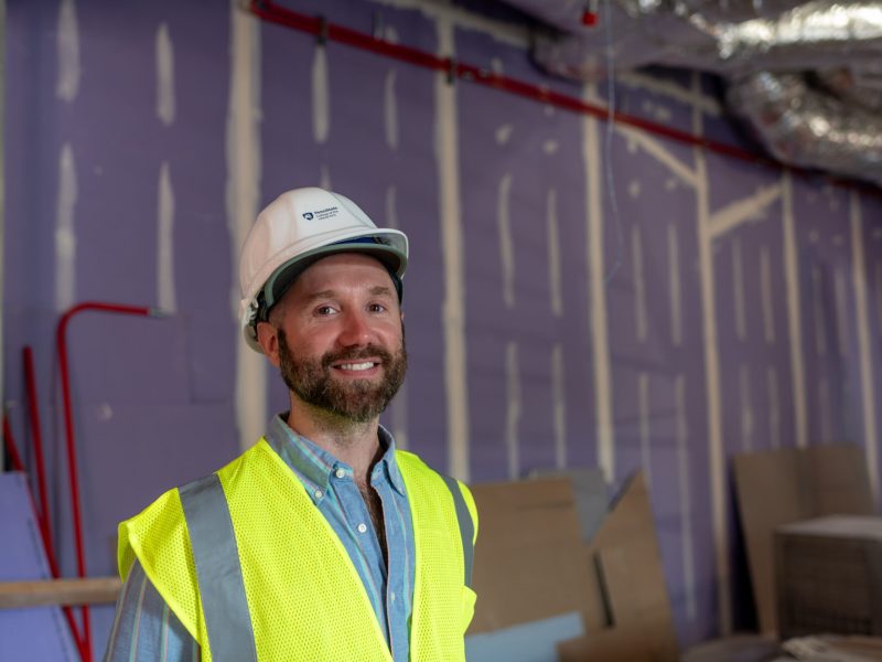 James Doyle Photo of James Doyle in a construction hard hat